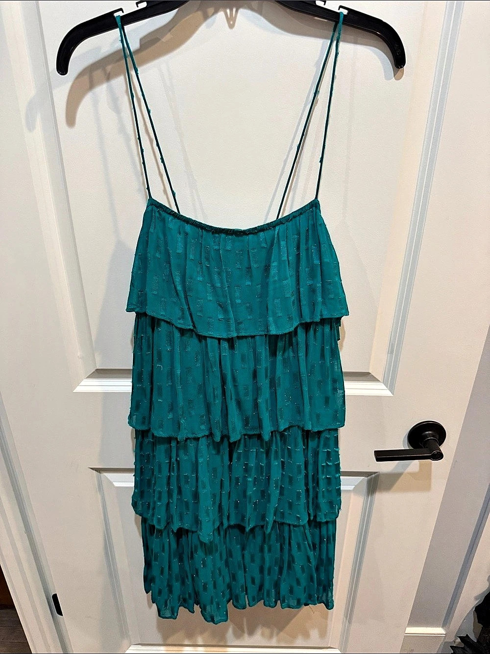 Anthropologie Hutch tiered maxi dress Tiered Maxi Dress in Blue Size XS NWT